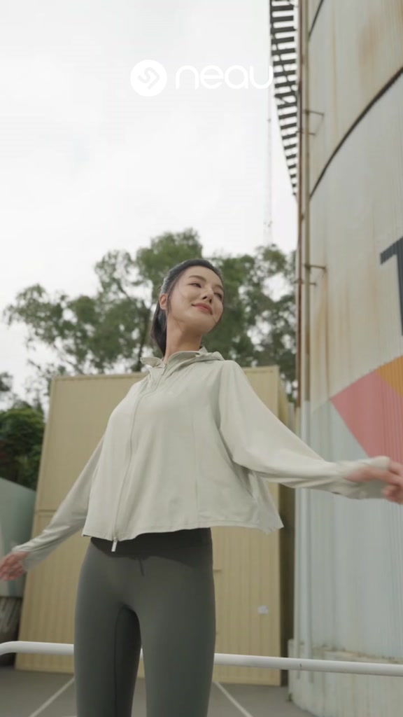 NEAU AirCape Luxe Áo Chống Nắng Tia UV 99% Cánh Dơi Su Lạnh Ngắn AC501 | BigBuy360 - bigbuy360.vn