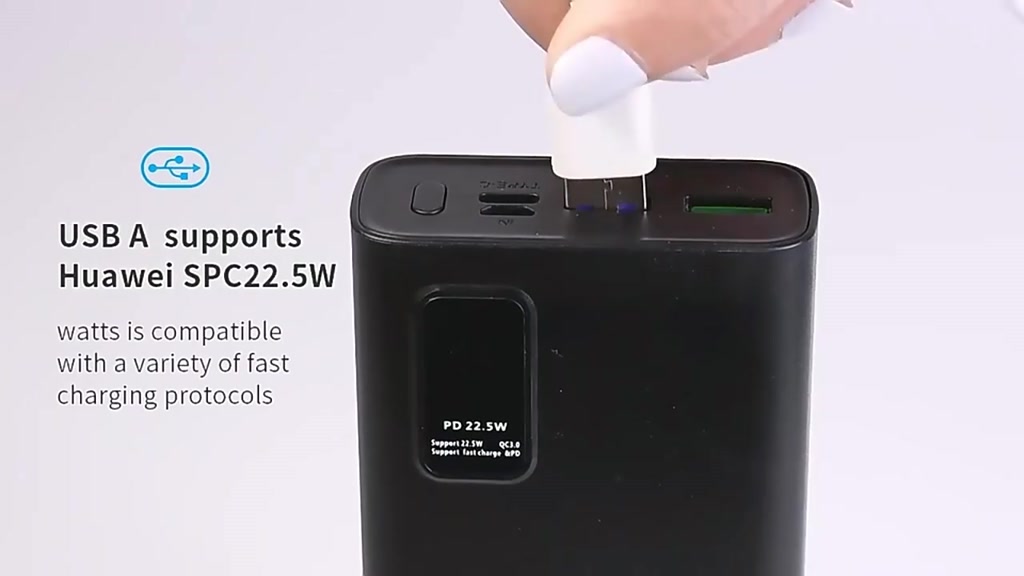 dosen pro sạc dự phòng power bank pd22.5W 30000mah 10000mah 50000mah pin dự phòng màn hình led tích hợp tích hợp | BigBuy360 - bigbuy360.vn