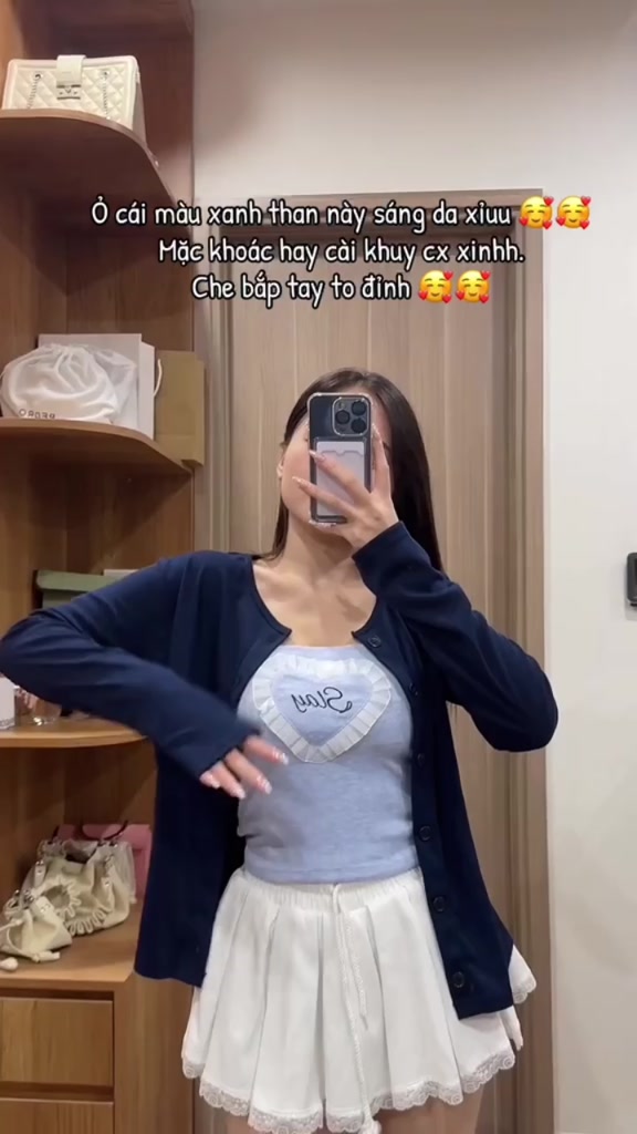 Áo Khoác Cardigan Trơn Nhiều Màu Mùa Thu Đông Kiểu Dáng Bánh Bèo Tiểu Thư Peonyb Hotgirl Giveme.clothing | BigBuy360 - bigbuy360.vn