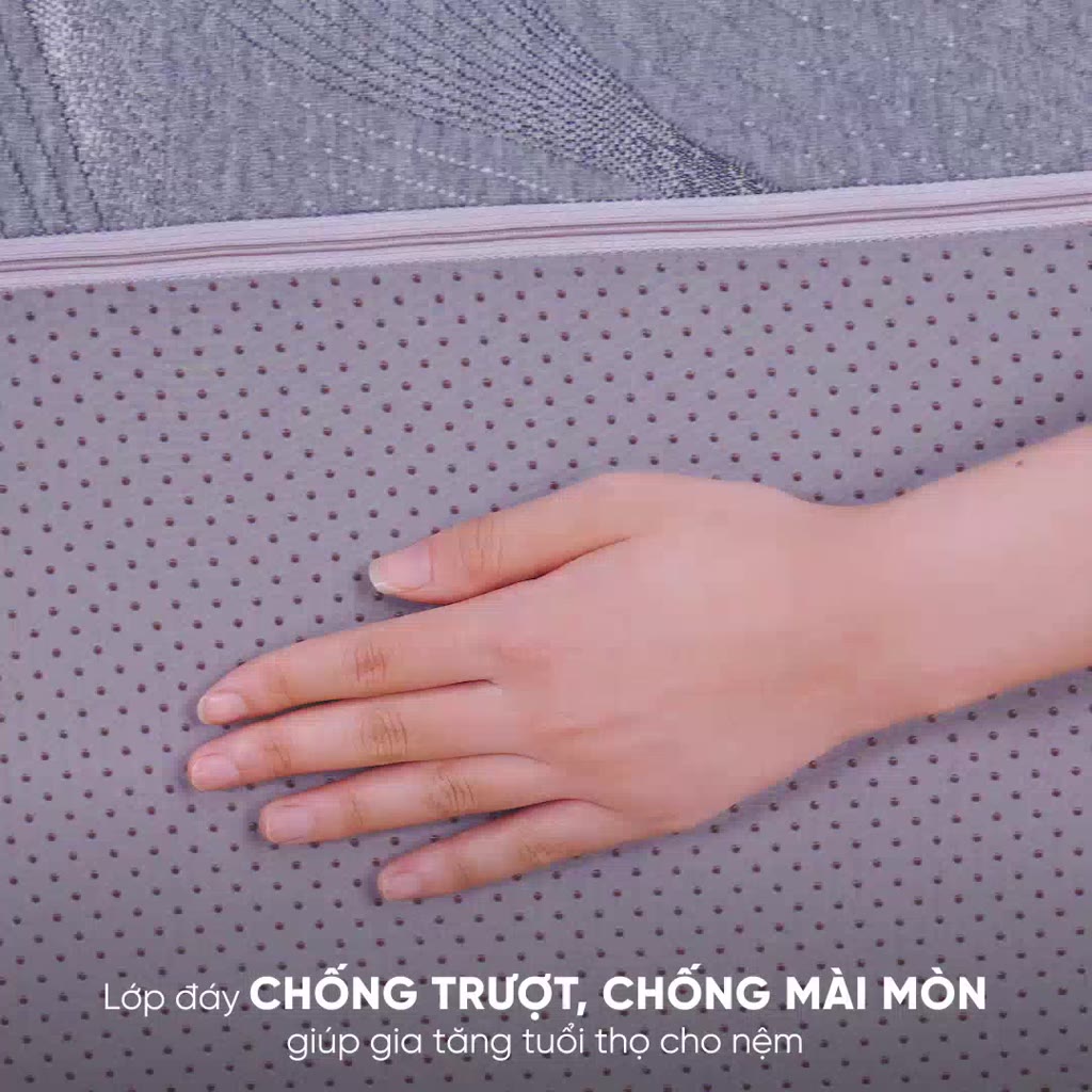 [TẶNG 2 GỐI] Nệm Gấp 3 Vua Nệm Goodnight Core (Akita) 8cm, Nệm Foam, Đệm sinh viên | BigBuy360 - bigbuy360.vn