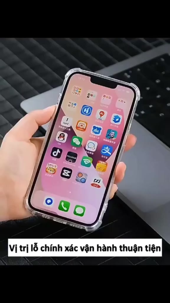 Ốp lưng Oppo A17 / A17k chống sốc, TPU viền vuông, trong suốt silicon | BigBuy360 - bigbuy360.vn