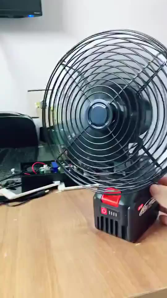 Quạt tích điện DIDOOGLT Quạt Lồng Sắt 10 Cell 2 Cấp Độ Gió Để Bàn Tiện Lợi | BigBuy360 - bigbuy360.vn