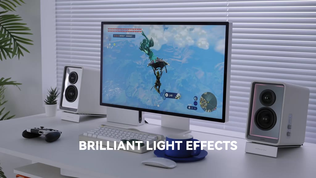 Loa Bluetooth Để Bàn EDIFIER QR65 | Công Suất 70W | Sạc Nhanh TurboGaN 65W | Ánh Sáng RGB | Bảo Hành 15 Tháng | BigBuy360 - bigbuy360.vn