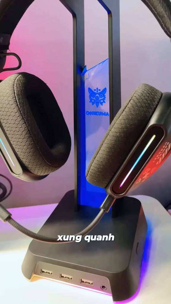 Tai nghe chụp tai không dây gaming SIDOTECH ONIKUMA GT808 bluetooth 3 mode headphone có mic rời 7.1 over ear wireless | BigBuy360 - bigbuy360.vn