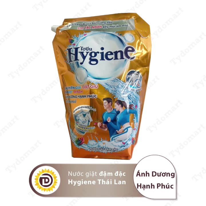 (Túi 3L) Nước Giặt Đậm Đặc Hygiene Thái Lan Túi Lớn 3000ml Làm Sạch | BigBuy360 - bigbuy360.vn