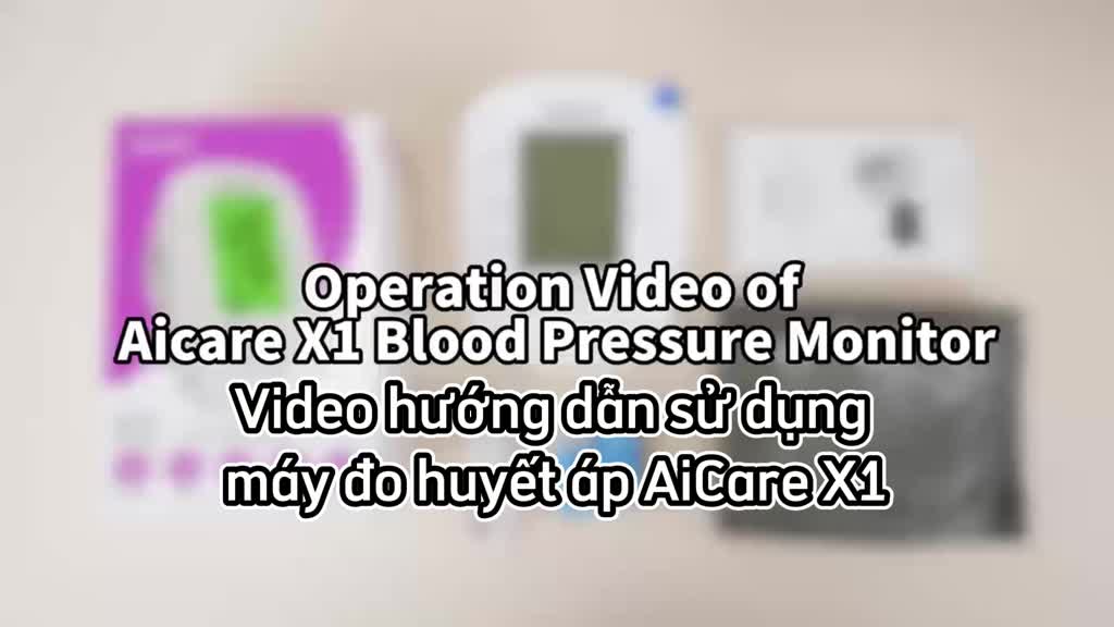 Máy Đo Huyết Áp Bắp Tay Tự Động Chính Hãng AICARE X1, Giọng Nói Tiếng Việt Dễ Sử Dụng Tại Nhà | BigBuy360 - bigbuy360.vn
