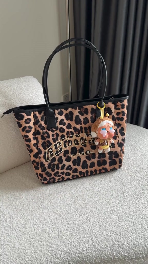 Túi Tote Họa Tiết Beo CEMMERY Local Brand Chính Hãng Leopa Bag Vải Canvas Unisex Size 16 inch | BigBuy360 - bigbuy360.vn