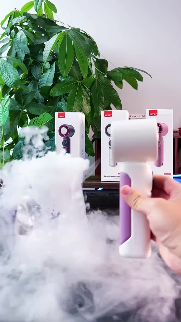 JAMAY Quạt cầm tay băng lạnh có Sò lạnh quạt Turbo 100 tốc độ gió màn hình LED 8000mah có thể sạc lại không ồn FS930 | BigBuy360 - bigbuy360.vn