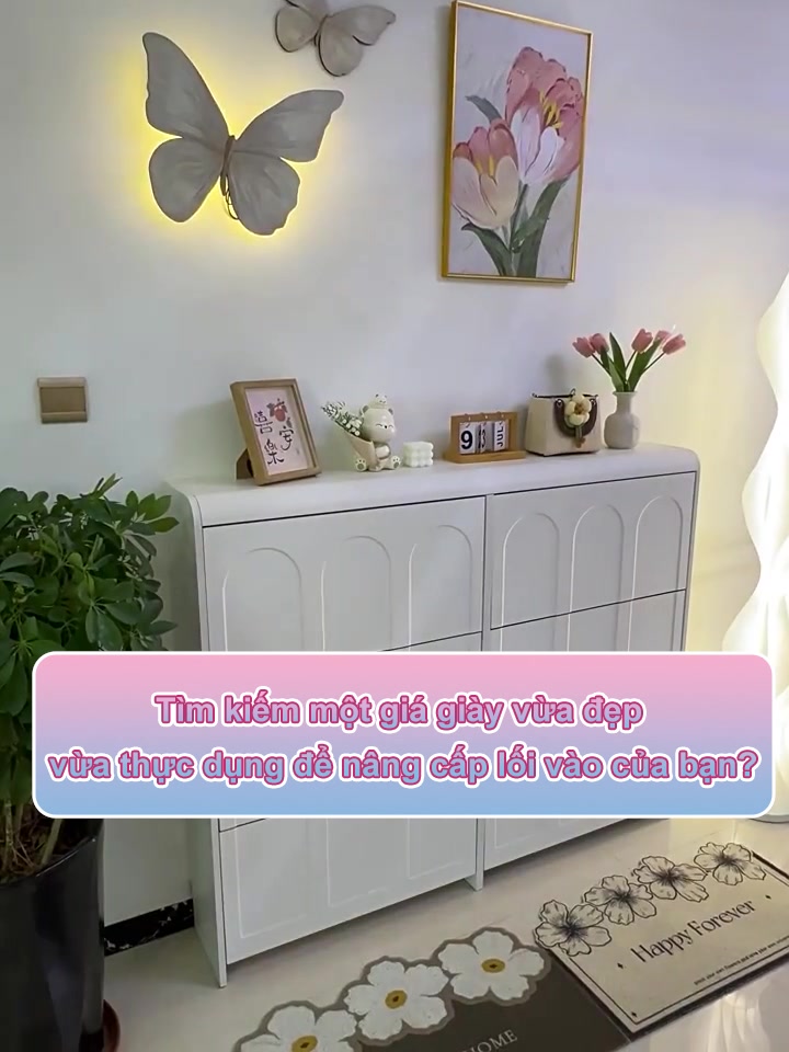 MY Tủ Giày Thông Minh Siêu Mỏng 3 Tầng Cánh Lật Tích Lớn Treo Tường- Có Hậu Kín - Nội Thất An Nhiên | BigBuy360 - bigbuy360.vn