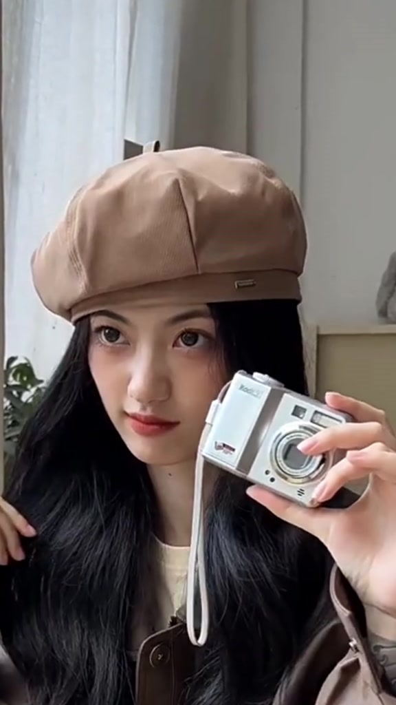 Mũ Nồi Vải Kaki Nỉ KAHAT Mũ Beret Nữ Thời Trang Hàn Quốc Cho Mùa Thu Đông Giúp Khuôn Mặt Nhỏ Gọn | BigBuy360 - bigbuy360.vn