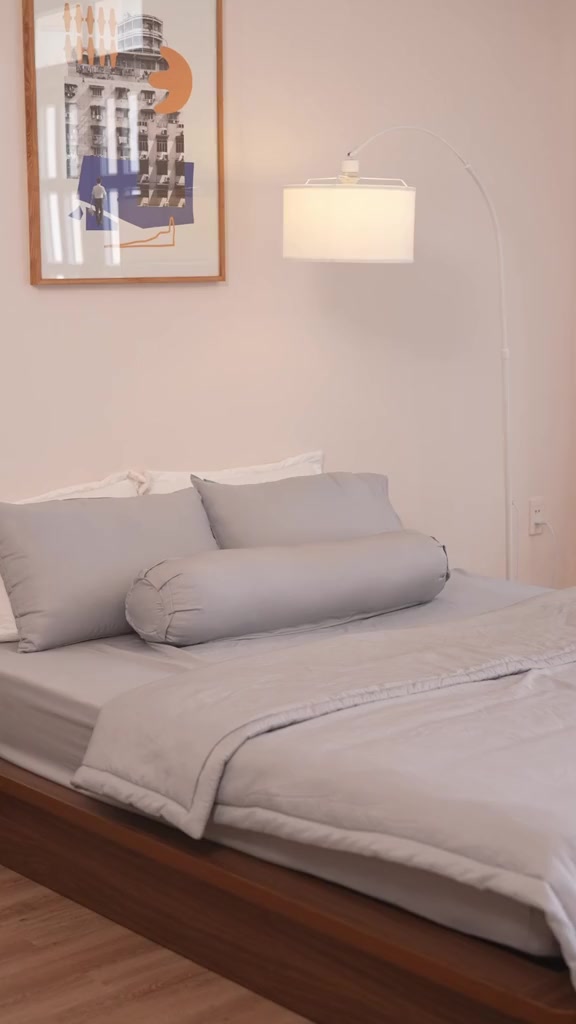 Bộ Chăn Ga Gối Lụa Silk Ice CHAGOTA, Size 1m2x2m - 2mx2m2, Công Nghệ Kháng Khuẩn, Màu Pastel Chuẩn Style Hàn Quốc | BigBuy360 - bigbuy360.vn