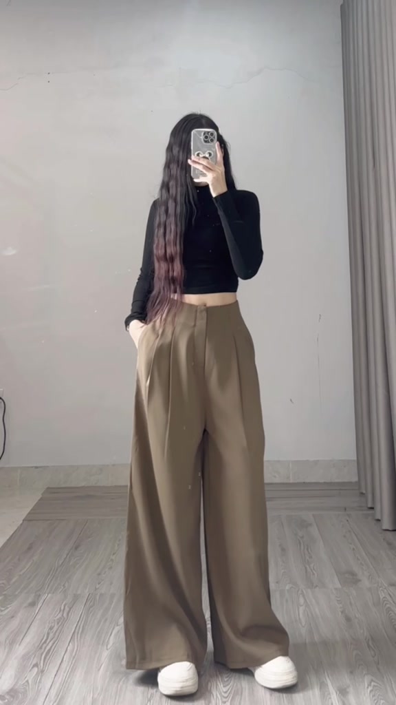 Quần tây ống rộng Hari phong cách ulzzang tôn dáng | BigBuy360 - bigbuy360.vn
