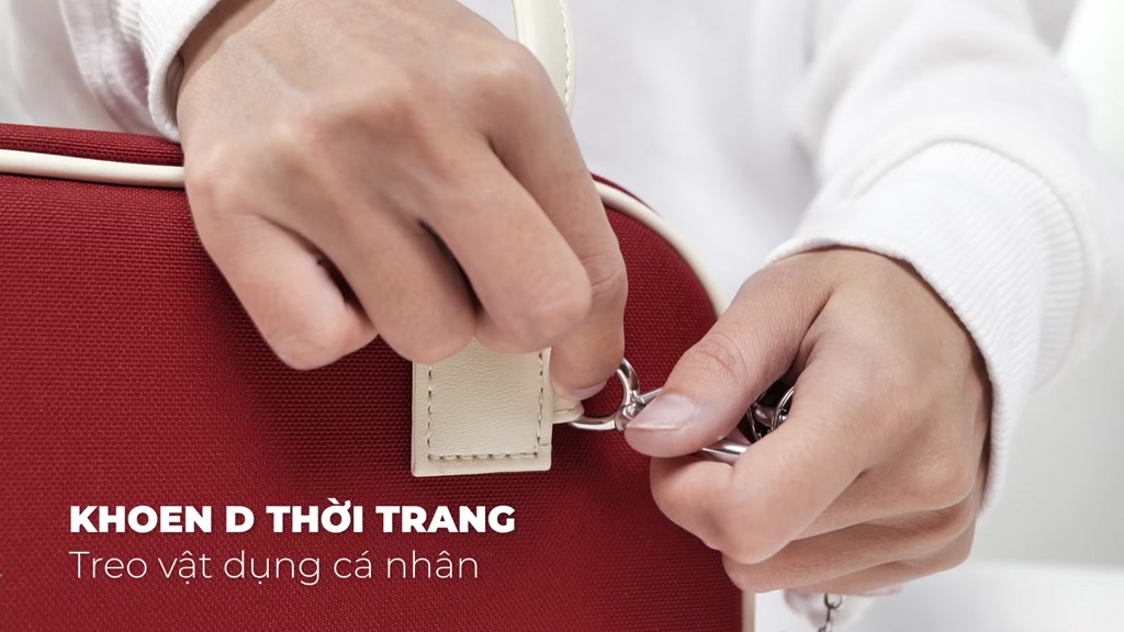 Túi tote đeo vai nam nữ BAMA RUMOR Bag túi xách vải phối da chống nước nhiều ngăn đi chơi dạo phố | BigBuy360 - bigbuy360.vn