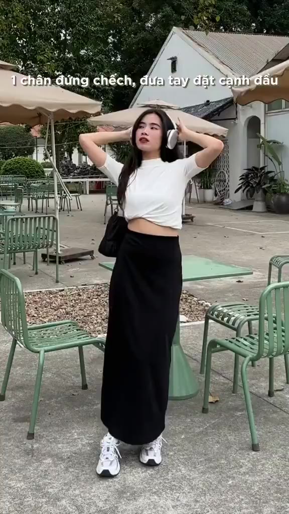 Chân Váy Dáng Dài Nữ Phom Chuẩn Tôn Dáng Lưng Cao Dễ Mix Đồ  Phong Cách Hàn Quốc | BigBuy360 - bigbuy360.vn