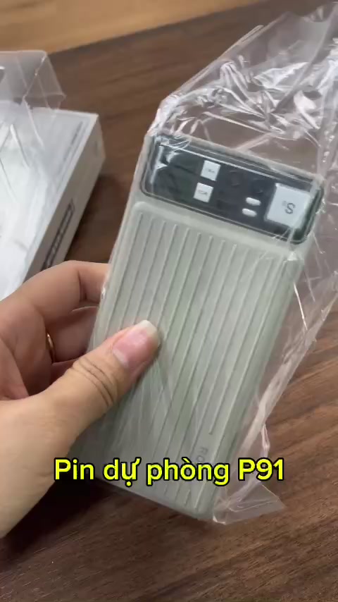 Pin dự phòng PD 20W Rockspace P91 sạc nhanh 10000mAh Hàng chính hãng bảo hành 12 tháng | BigBuy360 - bigbuy360.vn