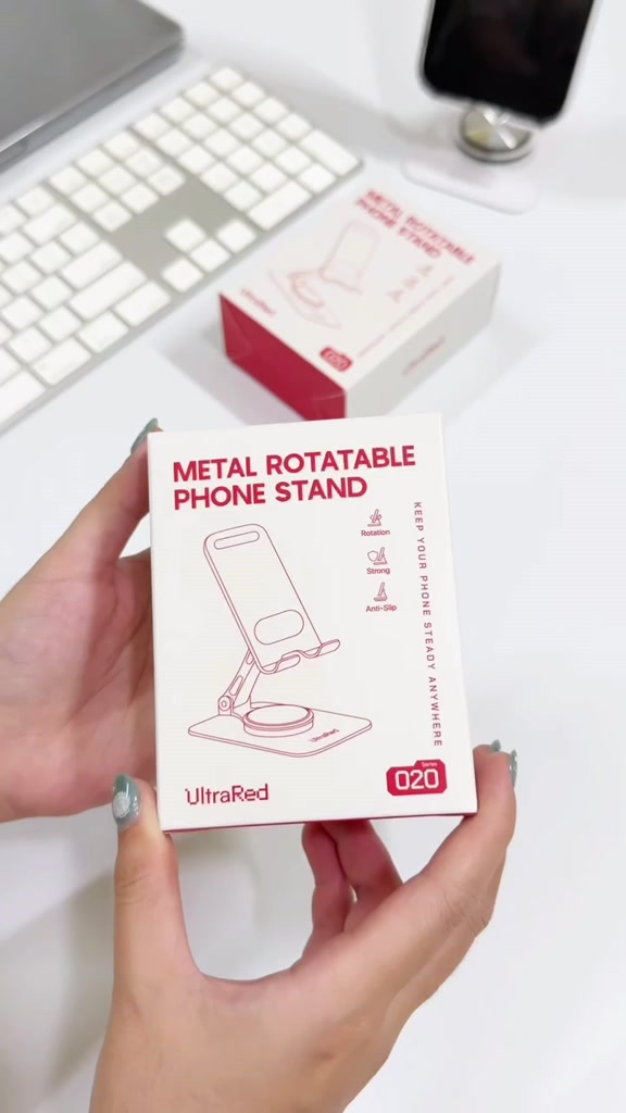 Giá Đỡ Pisen UR Cho Điện Thoại Máy Tính Bảng Hợp Kim Bền Bỉ, Có Thể Gấp Gọn, Góc Xoay Tùy Chỉnh 360 Độ | BigBuy360 - bigbuy360.vn