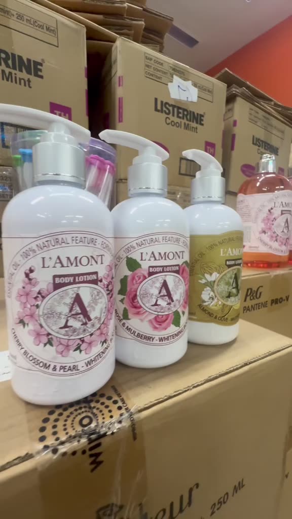 Sữa Dưỡng Thể Dưỡng Da LAMONT Almond Hương Hạnh Nhân 250ml | BigBuy360 - bigbuy360.vn