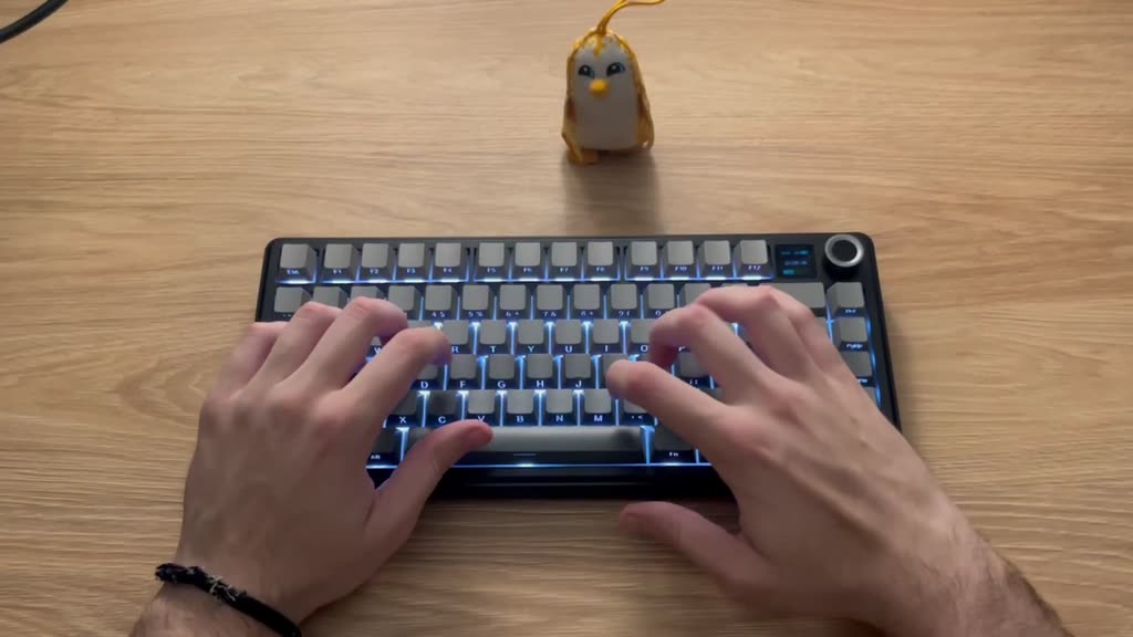 AULA F75 MAX | MÀN HÌNH LCD | BÀN PHÍM CƠ 3 MODE KẾT NỐI | MẠCH XUÔI | BigBuy360 - bigbuy360.vn