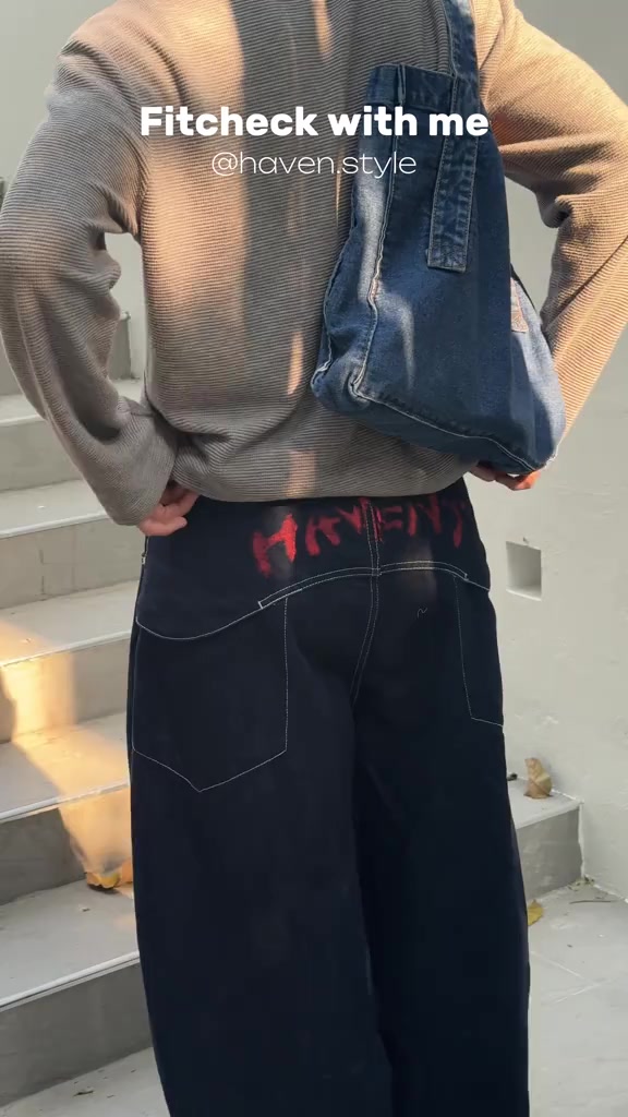 Quần Jeans HAVEN'S unisex dáng thụng Relaxed fit nhiều màu thiết kế bản CAO CẤP - havenstyle | BigBuy360 - bigbuy360.vn