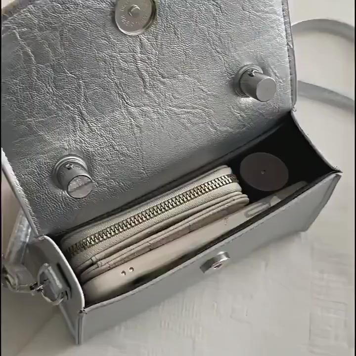 Túi Xách Nữ Mini Cầm Tay Đeo Chéo Hoạ Tiết Nơ Bạc Sang Chảnh Đi Tiệc – HT013 | BigBuy360 - bigbuy360.vn