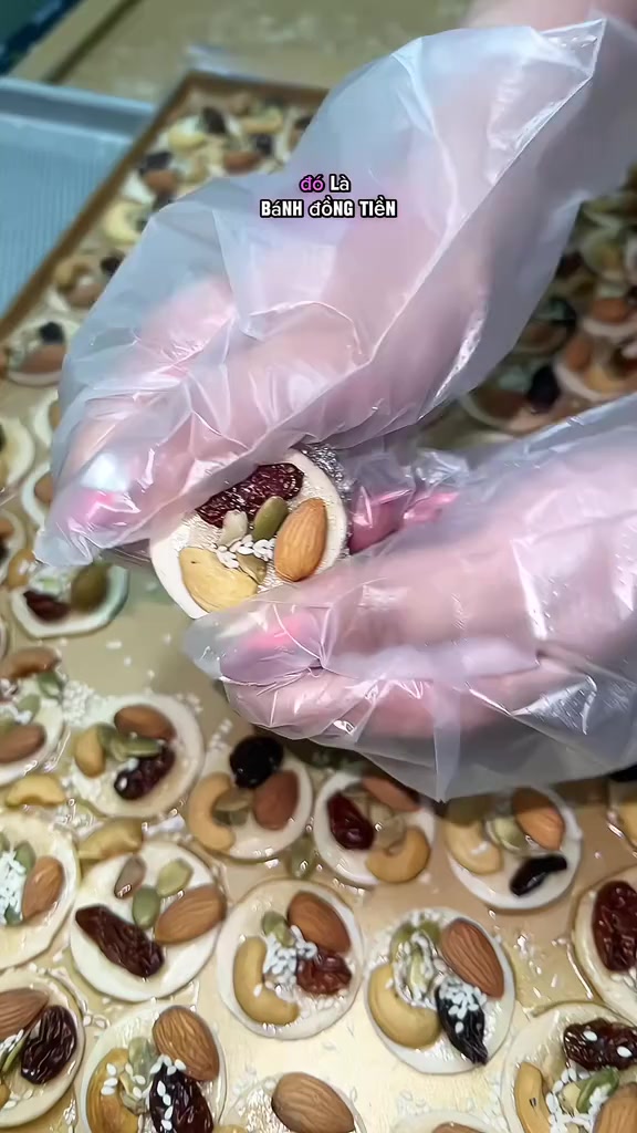 Bánh đồng tiền mix hạt 250g GO NUTS Bánh ăn kiêng bánh ngũ cốc dinh dưỡng bánh healthy thuần chay | BigBuy360 - bigbuy360.vn