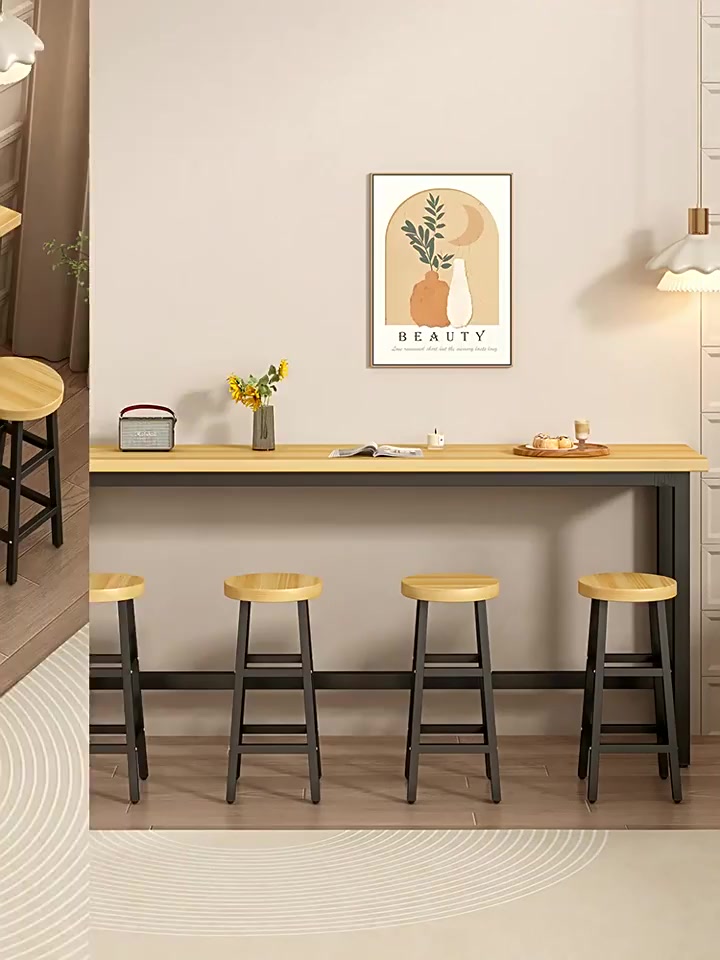 HUHU Bàn quầy bar 1.8m đa năng thiết kế hiện đại chắc chắn phù hợp nhiều không gian | BigBuy360 - bigbuy360.vn