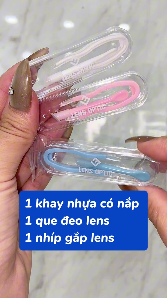 Bộ dụng cụ đeo kính áp tròng (lens) | BigBuy360 - bigbuy360.vn