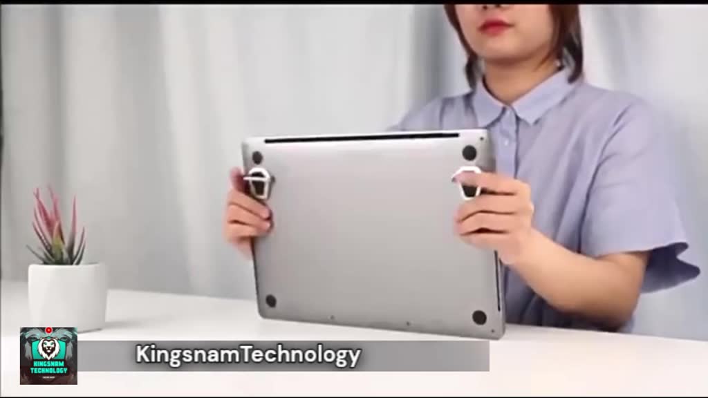 Giá Đỡ Laptop Mini Tản Nhiệt Chống Trượt Hợp Kim Loại ( Chân Kê Di Động Chịu Lực Ổn Định Nhỏ Gọn Tiện Dụng Giá Rẻ ) | BigBuy360 - bigbuy360.vn