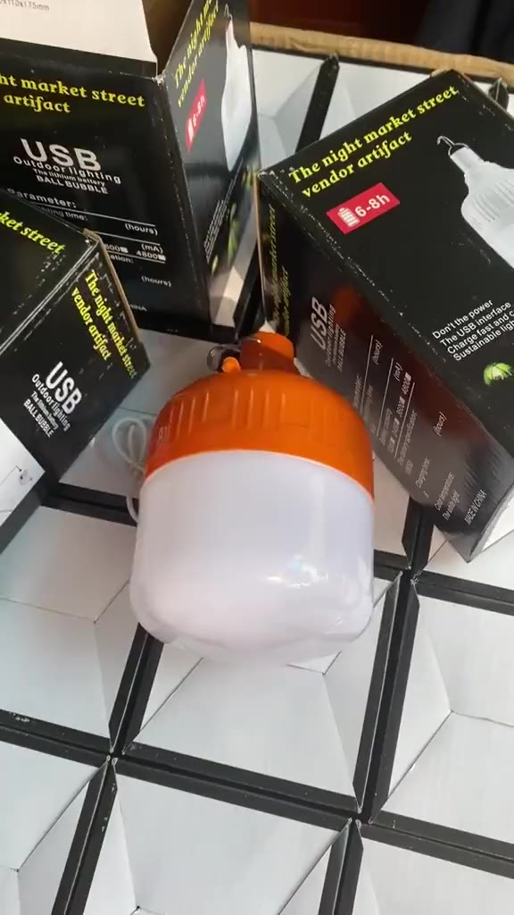 Bóng Đèn LED Tích Điện Công Suất 100W Chống Nước - Đèn LED Có Móc Treo Tiện Lợi (DIDOOGLT) | BigBuy360 - bigbuy360.vn