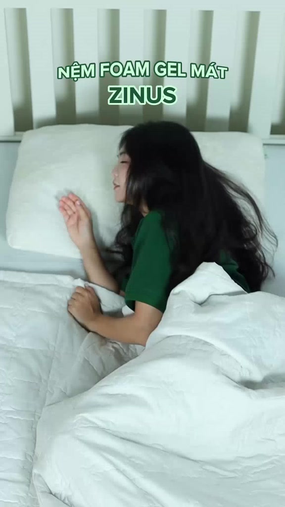 Nệm Memory Foam Gel Mát 25cm Zinus - 10in Gel-Infused Foam Mattress | BigBuy360 - bigbuy360.vn