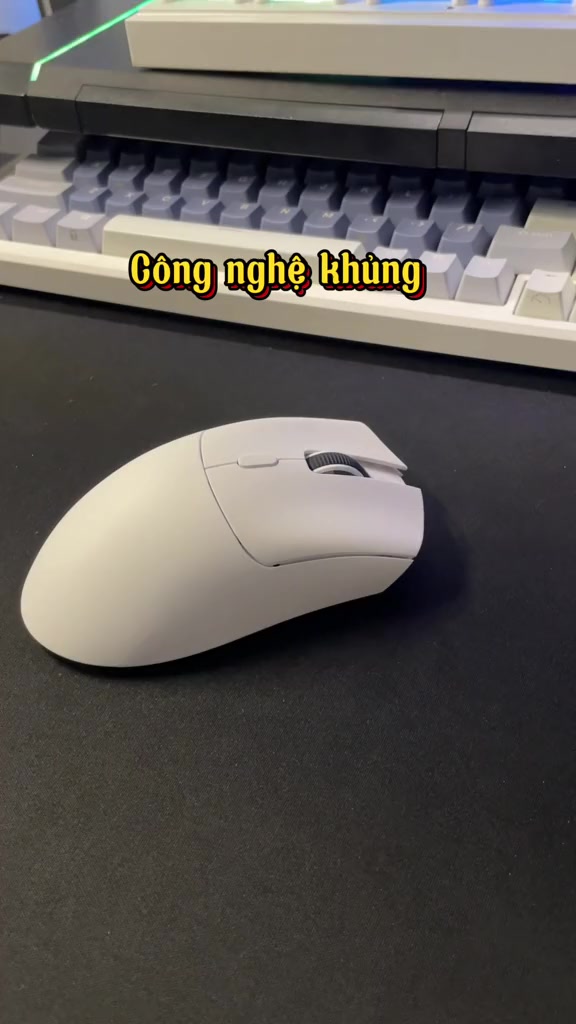 Chuột Gaming Không Dây Ziyou Attack Shark R1 Siêu Nhẹ Chip Paw3311 Có App và 3 Chế Độ Kết Nối Bluetooth/ Wireless/ TypeC | BigBuy360 - bigbuy360.vn