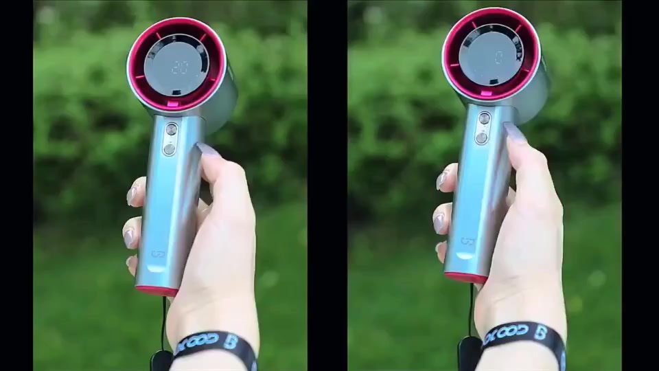 Quạt mini cầm tay M2 5000mAh di động có thể sạc gió mạnh 100 tốc độ turbo phản lực màn hình hiển thị pin | BigBuy360 - bigbuy360.vn