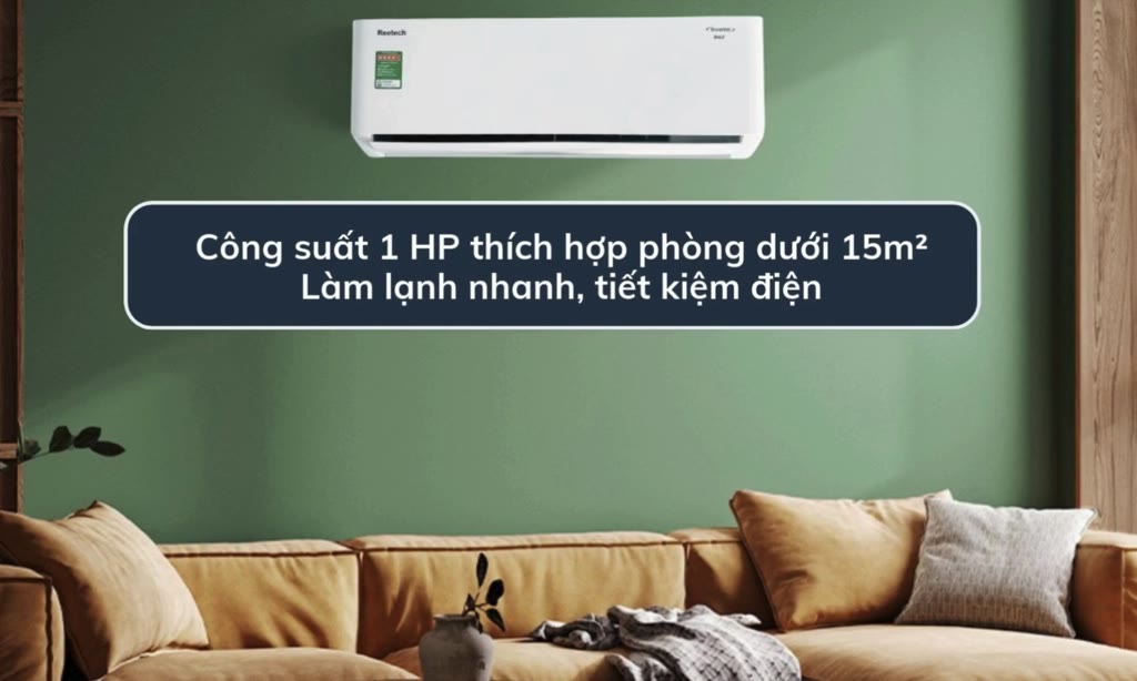 [Lắp đặt 0đ] Máy lạnh/Điều hòa Reetech Inverter 1 HP RTV9-TC-BI/RCV9-TC-BI Max | BigBuy360 - bigbuy360.vn