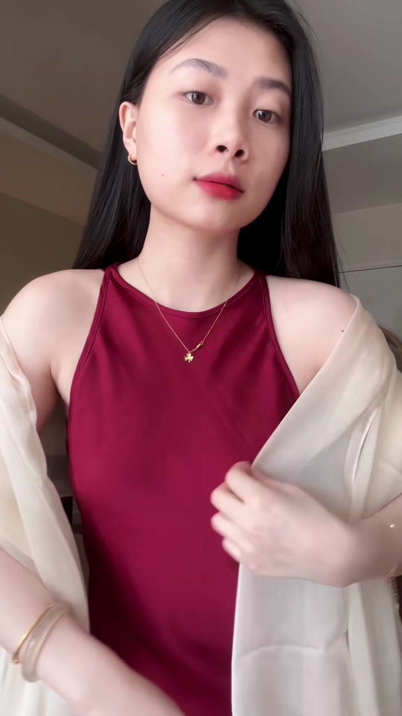 Đầm Lụa Cổ Yếm Form Dài Không Dây Kéo, Không Mút, Một Lớp Nữ Dress Women - LYC | BigBuy360 - bigbuy360.vn