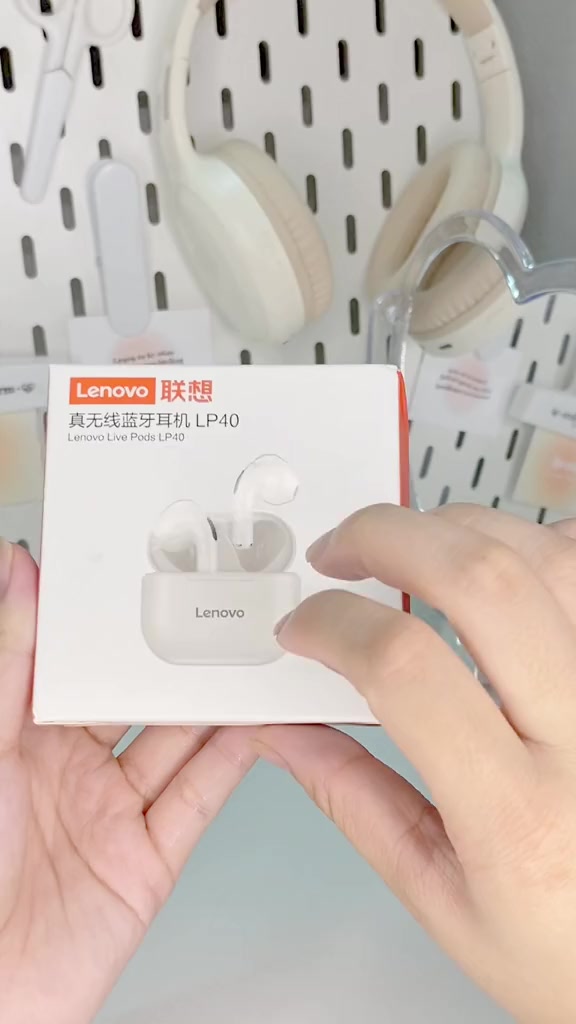 Tai Nghe Bluetooth Lenovo LP40 Pro Không Dây gaming có mic Âm thanh nổi HD Tai phone Độ trễ thấp | BigBuy360 - bigbuy360.vn