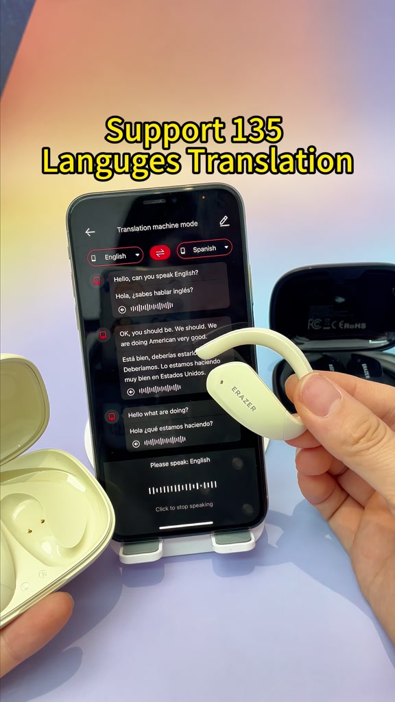 Lenovo ERAZER XF30 OWS Bluetooth 5.4 Tai nghe không dây Tai nghe âm thanh nổi 3D có Mic Hifi Music IPX6 Tai nghe thể thao chống nước | BigBuy360 - bigbuy360.vn