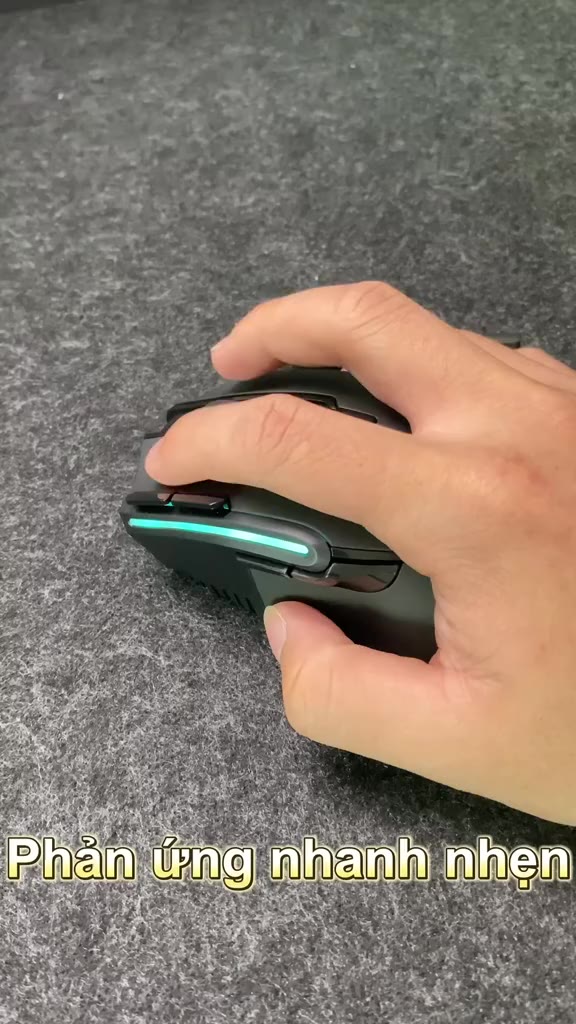 Chuột gaming không dây dark ailen D4 - LED RGB - Công thái học - chơi game - tác vụ văn phòng | BigBuy360 - bigbuy360.vn