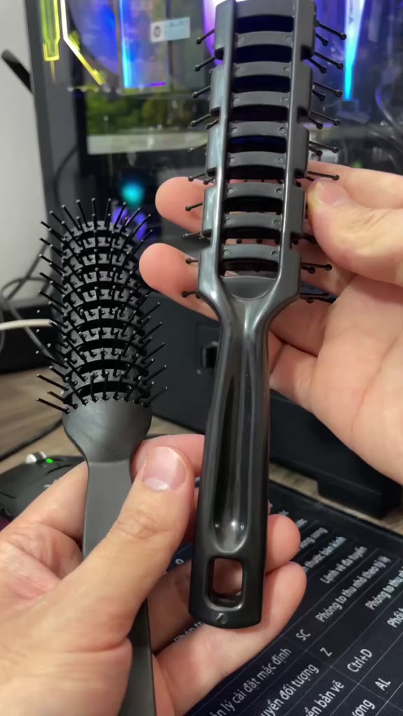 Lược Bán Nguyệt Sấy Tạo Kiểu Tóc Mới Nhất Roug Men's Grooming - Chaoba CH1200 | BigBuy360 - bigbuy360.vn