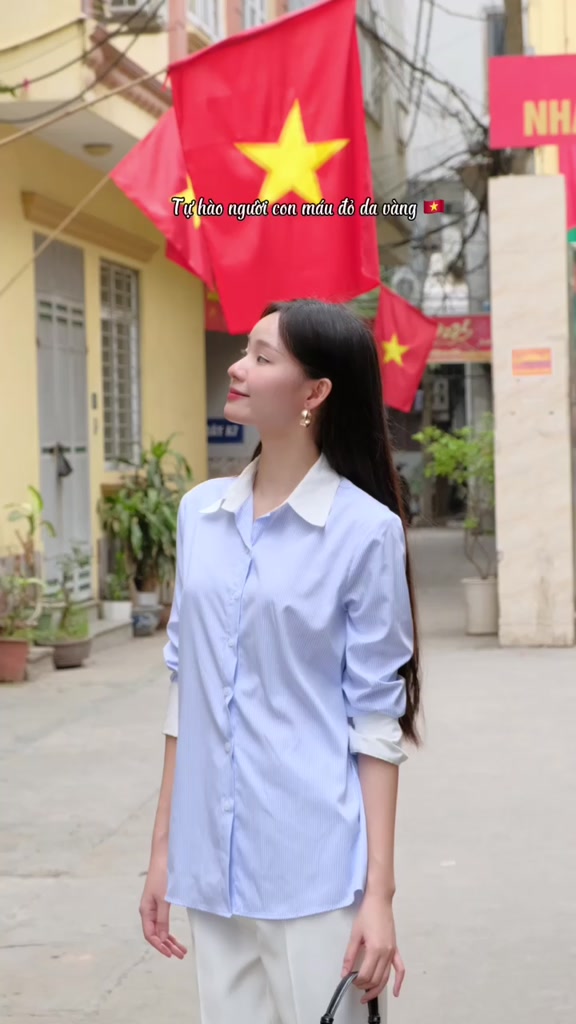 Áo Sơ Mi Kẻ Xanh Miolady Chất Vải Kate Không Nhăn Thoáng Mát – Đi Làm Văn Phòng AO002 | BigBuy360 - bigbuy360.vn