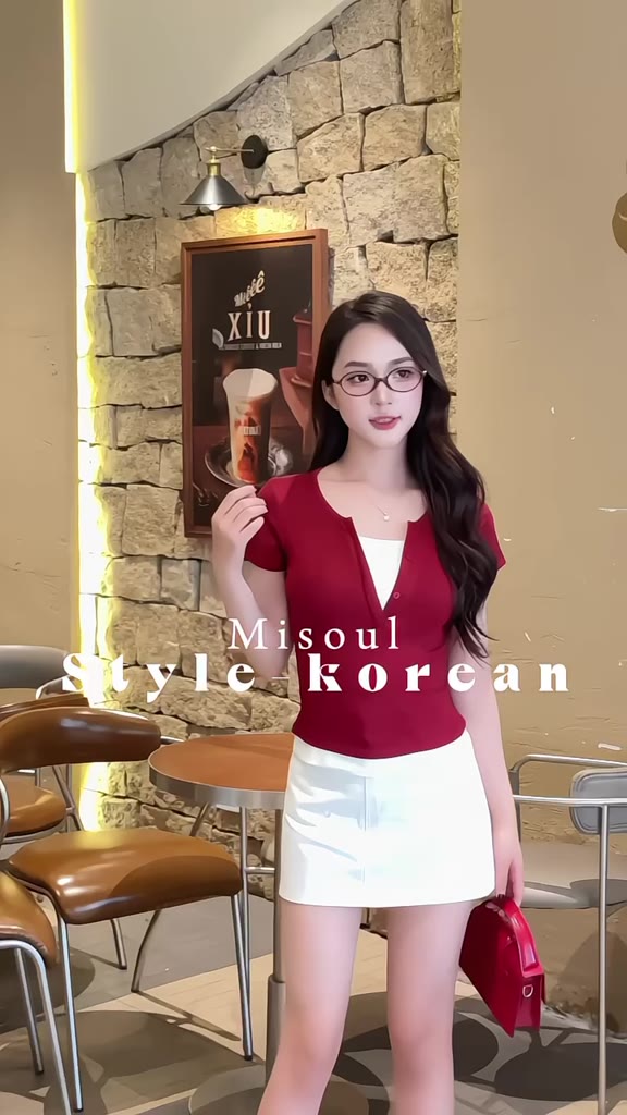 Áo Thun Cotton Cộc Tay Cổ Trụ Phối 2 Lớp Điệu Đà Form Ôm BigSize MiSoul, Áo Thun Phối Basic 381 | BigBuy360 - bigbuy360.vn