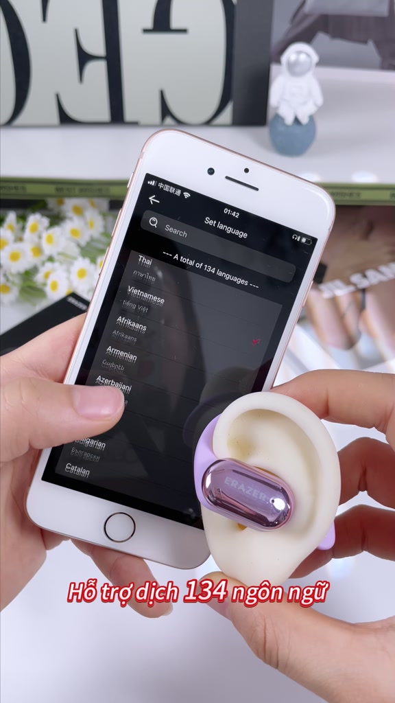 Lenovo ERAZER XF56 AI tai nghe dịch thuật V6.0 Tai nghe Bluetooth HIFI Cuộc gọi Âm nhạc tai nghe không dây LED Tai nghe thể thao | BigBuy360 - bigbuy360.vn