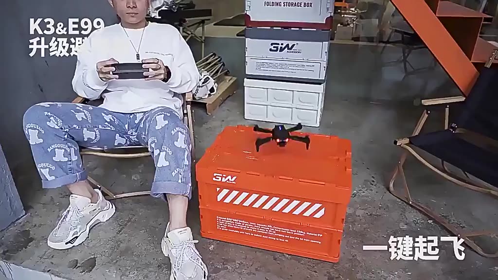 Máy Bay Flycam E99 pro,Drone Cuộn 360°,camera kép HD,Chụp ảnh bằng cử chỉ,Kết nối ứng dụng | BigBuy360 - bigbuy360.vn