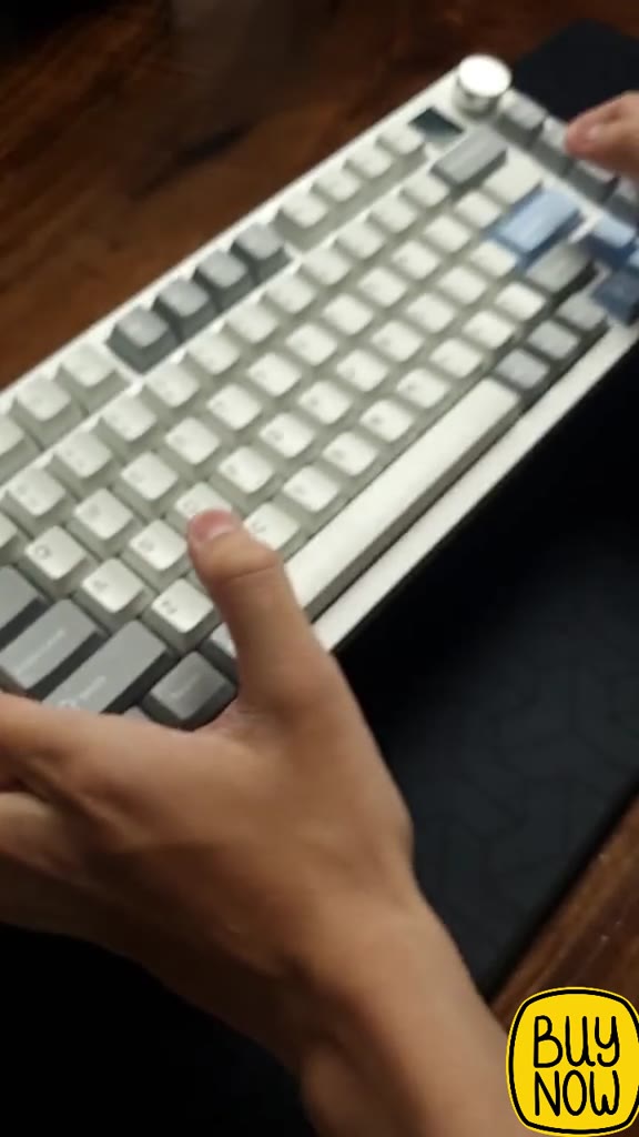 Bàn phím cơ không dây Weika WK75 - 3 mode kết nối - Led RGB - Màn hình TFT - Hỗ trợ app chỉnh led - Hotswap 5 pin | BigBuy360 - bigbuy360.vn