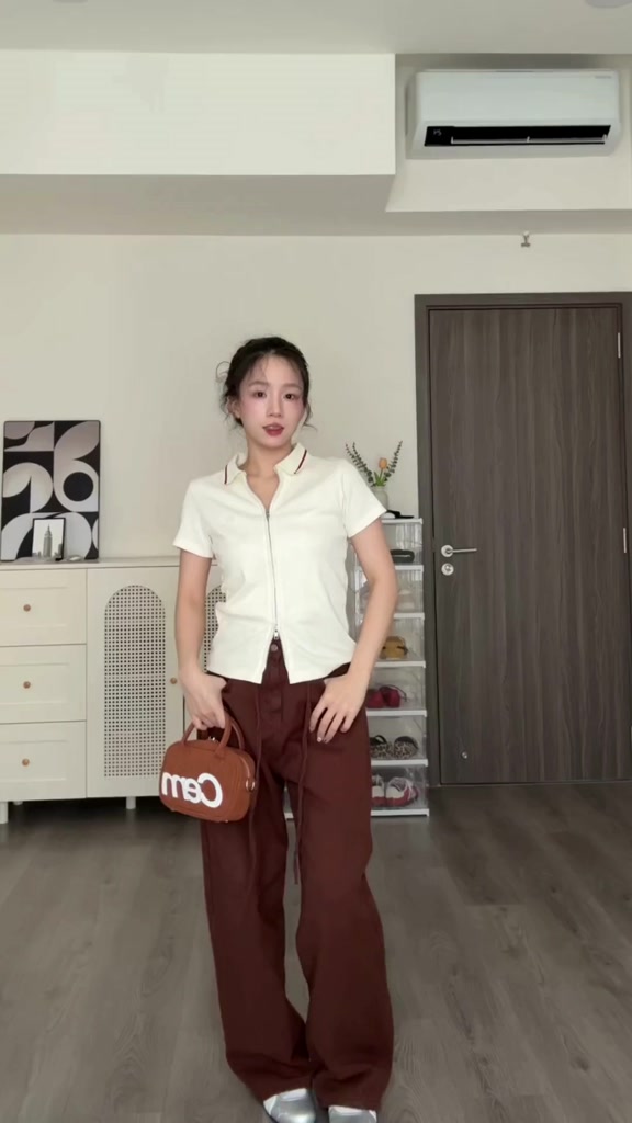 Áo Baby Polo CEMMERY Local Brand Chính Hãng Twin Zip Áo Polo Thun Gân Nữ Khóa Zip 2 Đầu 4 Màu | BigBuy360 - bigbuy360.vn