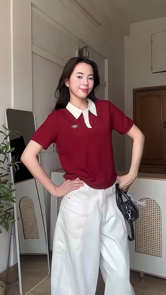 [Mở Bán] Miu Fashion - Áo Polo phối cổ sơ mi trẻ trung, năng động basic dễ phối đồ | BigBuy360 - bigbuy360.vn