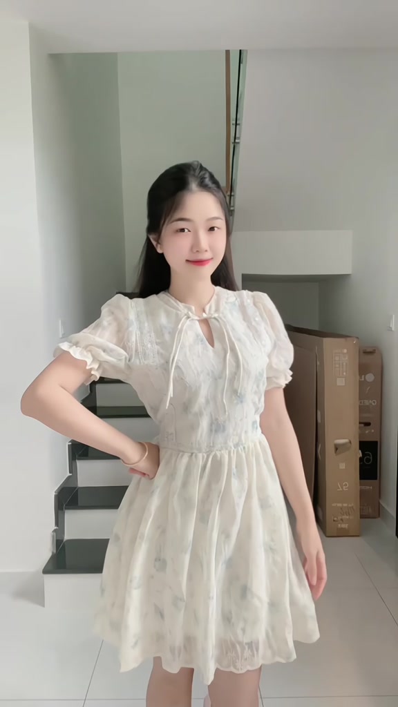 Đầm babydoll ren mặc đi biển đi chơi siêu xinh Nancy Dress | BigBuy360 - bigbuy360.vn