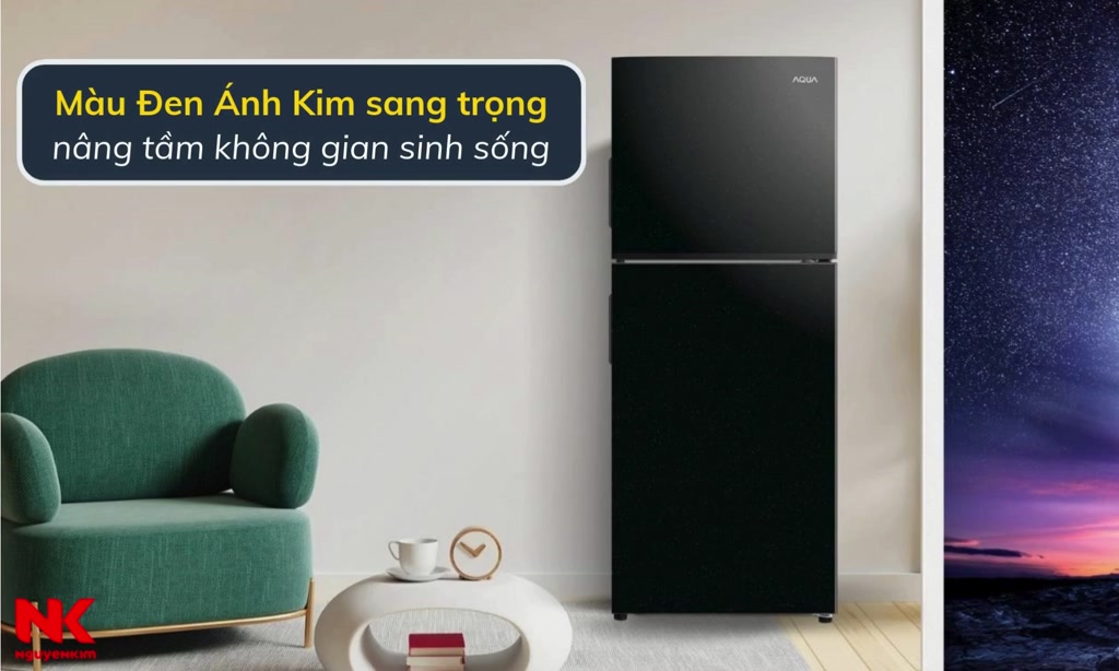Tủ lạnh 2 cánh Aqua Inverter 189 lít ngăn đông trên AQR-T220FA(FB)/AQR-T225FA(LB) | BigBuy360 - bigbuy360.vn