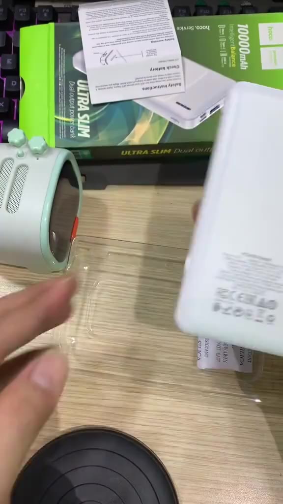 Pin Sạc Dự Phòng Hoco SU02 20000mAh, Đèn Báo Pin, 2 Cổng Ra, Tích Điện, Hỗ Trợ Sạc Nhiều Thiết Bị Cùng Lúc HKDOTI | BigBuy360 - bigbuy360.vn