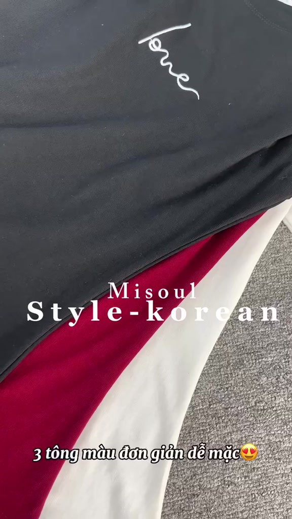 Áo Thun Cotton Cổ Tròn Cộc Tay Babytee Form Ôm Thêu Chữ Love BigSize, Áo Cộc Tay Thêu Chữ 391 | BigBuy360 - bigbuy360.vn