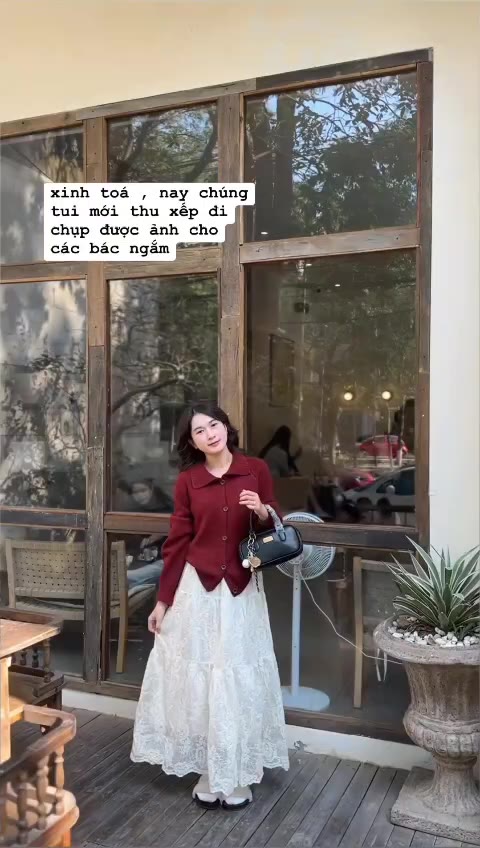 METWO. - Chân váy midi thô voan be ren xoè tầng hoạ tiết gân hoa bèo QC cạp chun 2 lớp ulzzang tiểu thư Hàn Quốc #6691 | BigBuy360 - bigbuy360.vn